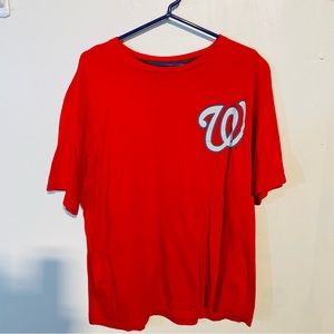 Washington’s Nationals baseball tee shirt 2XL